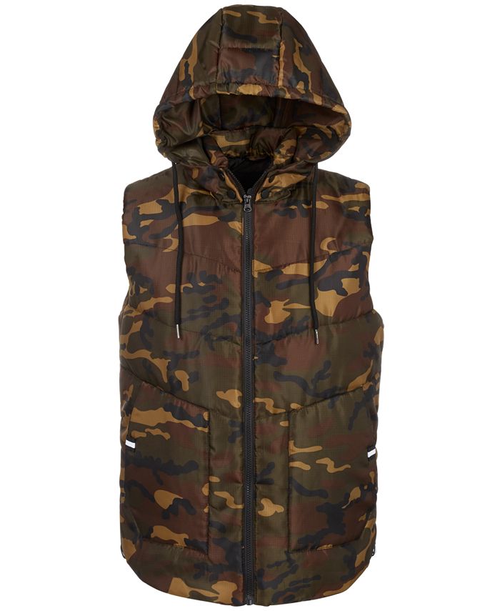 American Stitch Men's Hooded Puffer Vest & Reviews - Coats & Jackets ...