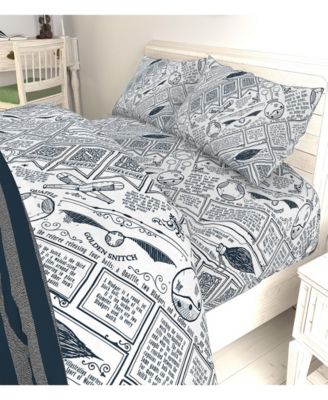 Harry Potter Reversible 3-Piece Twin Comforter Set Macy's