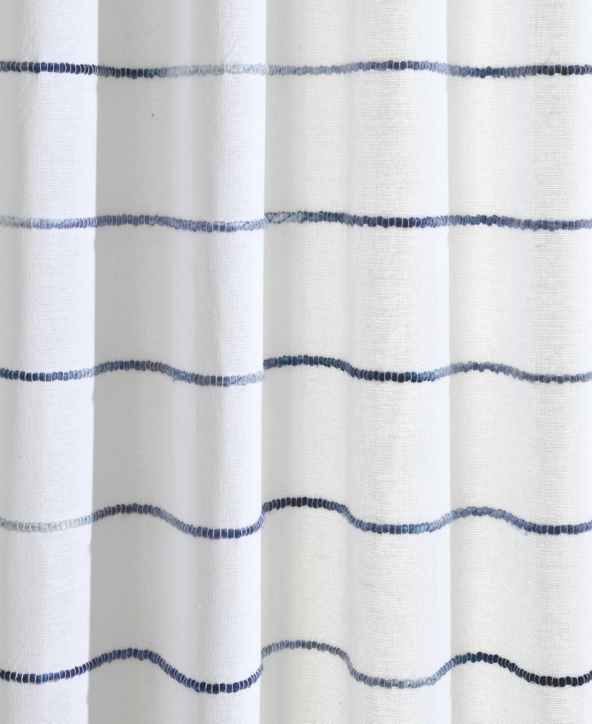 Lush Decor Ombre Stripe Yarn Dyed Cotton Window Curtain Panels