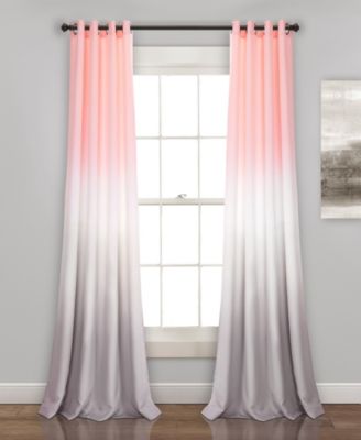 Lush Decor ombre room darkening curtain panels