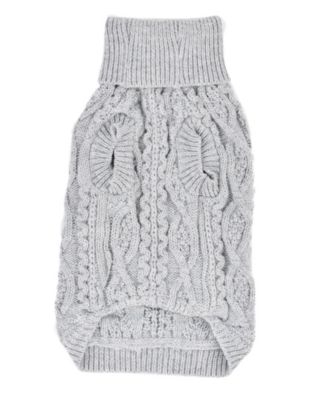 Cable Knit Sweater Cloud Gray