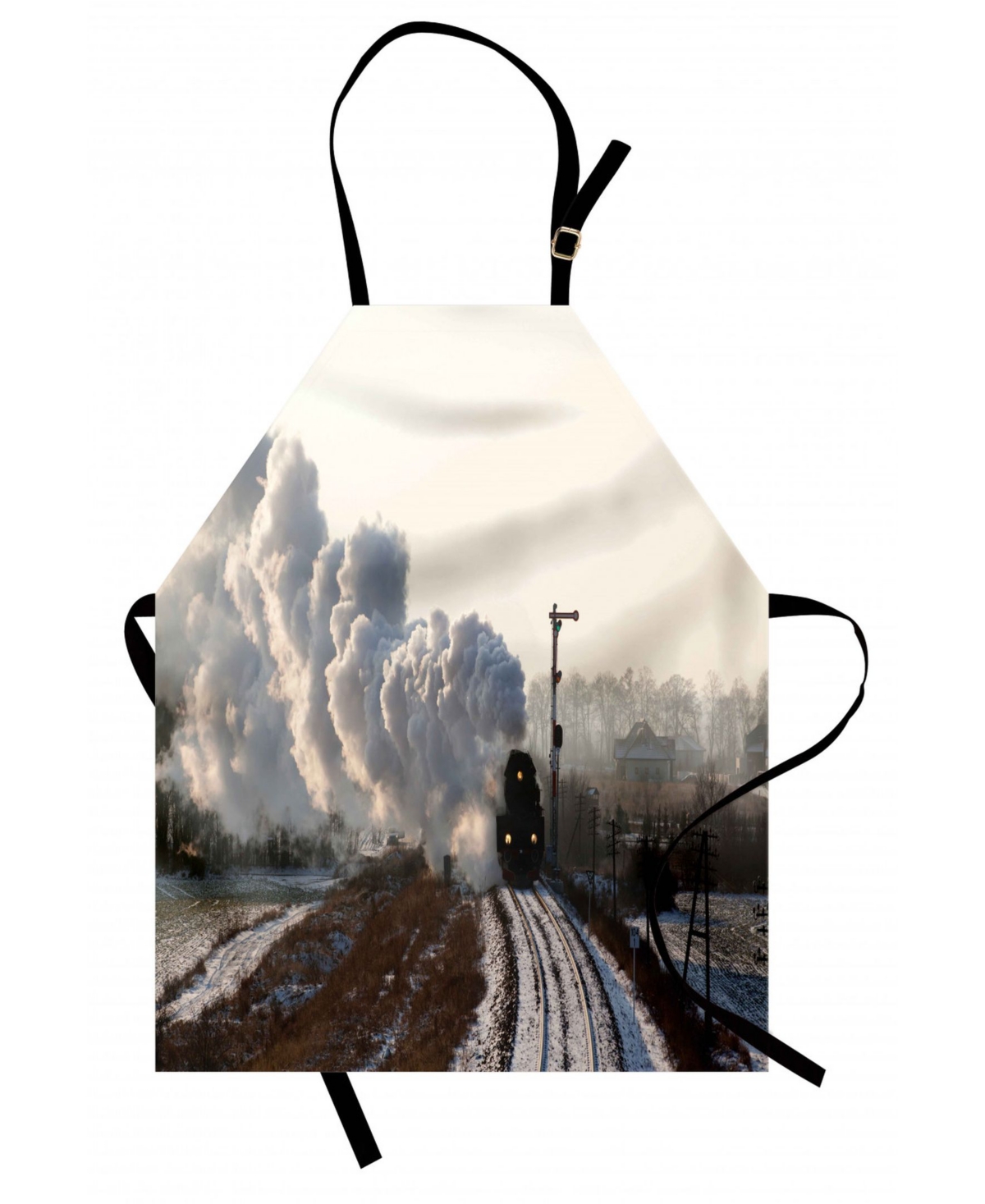 Ambesonne Steam Engine Apron