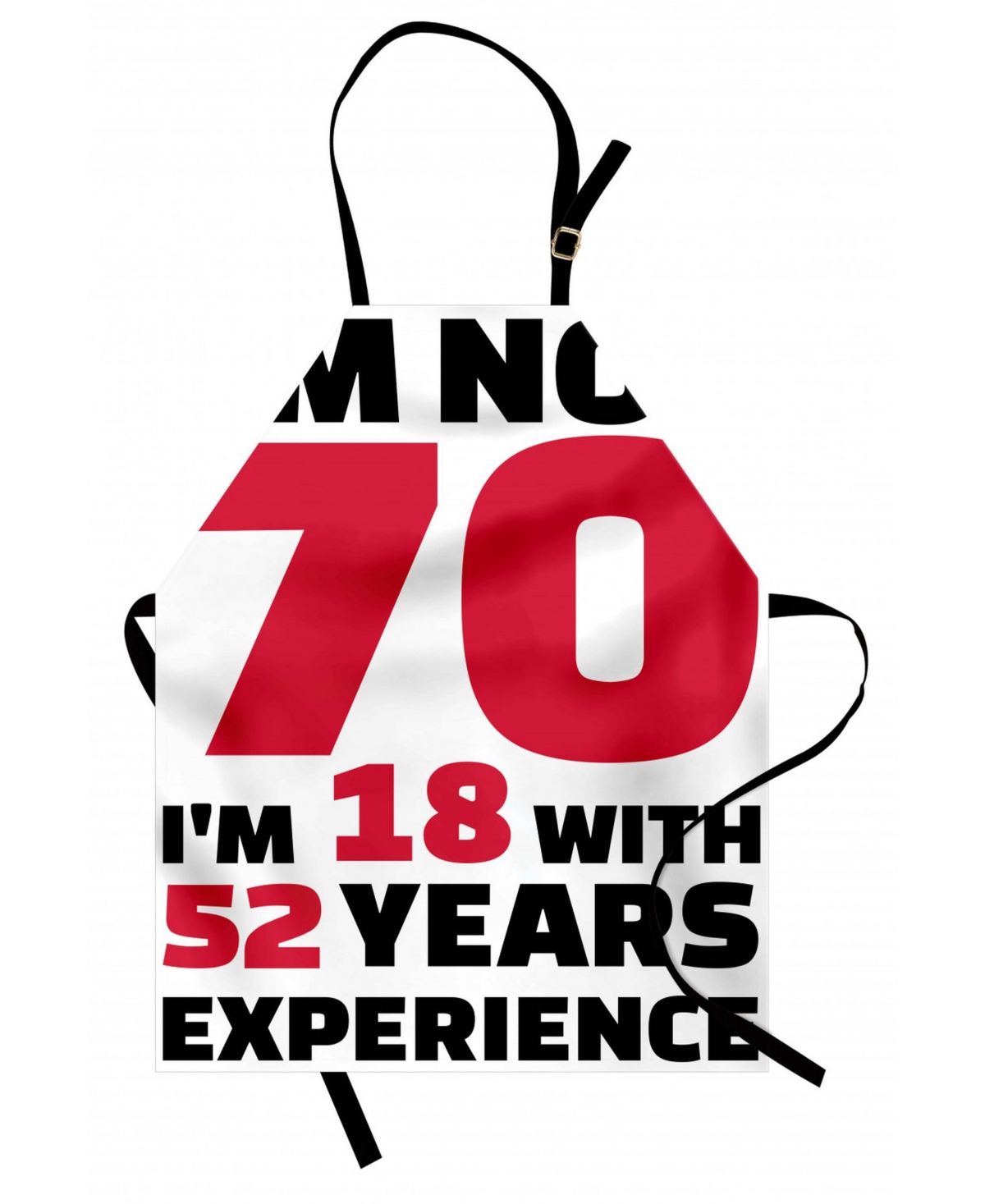Ambesonne 70th Birthday Apron