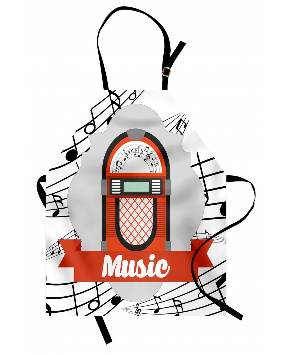 Ambesonne Jukebox Apron