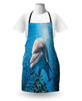 Ambesonne Sea Animals Apron