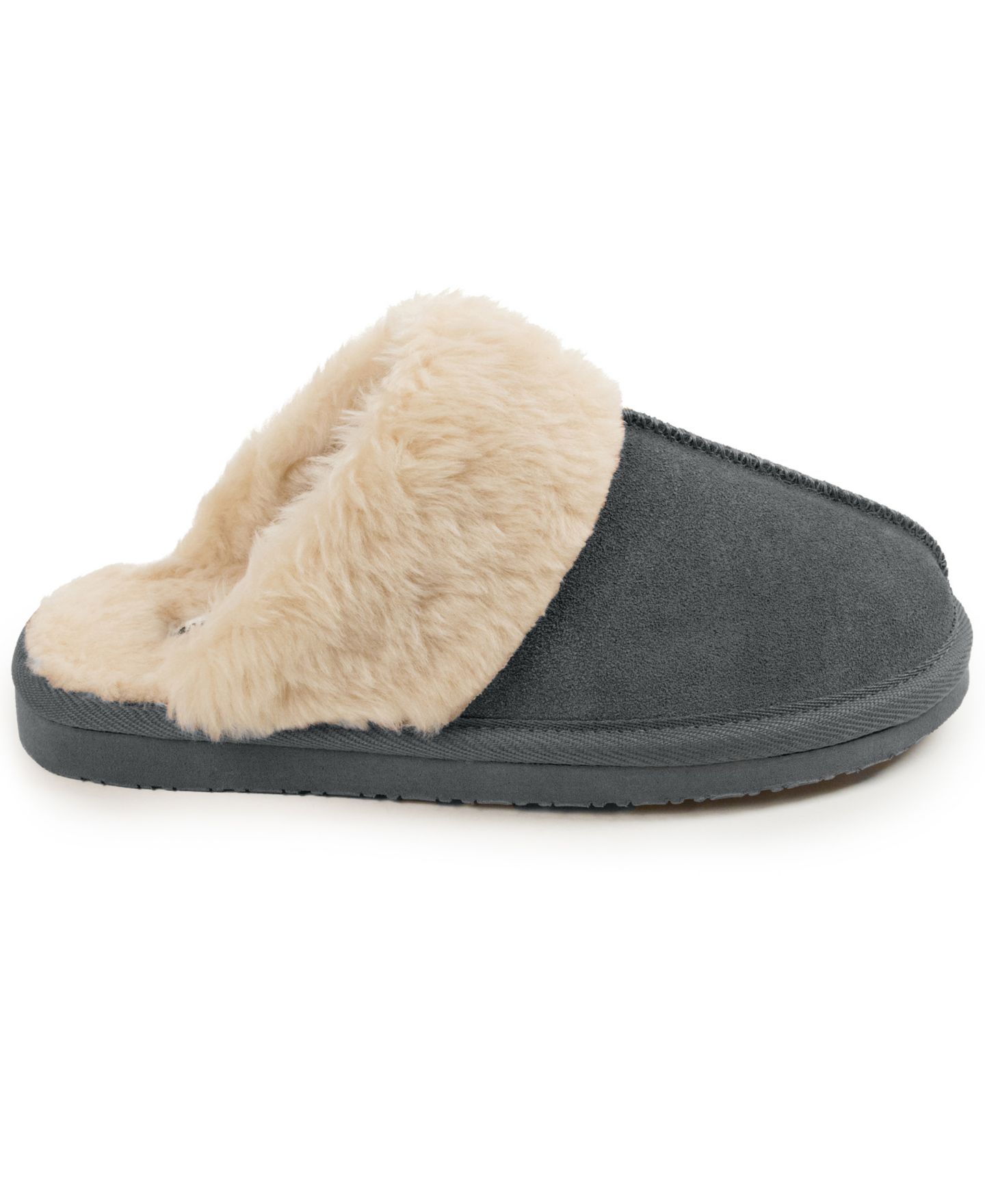 Женские тапочки Minnetonka Chesney Slide Slippers, цвет: Угольный — фото 2