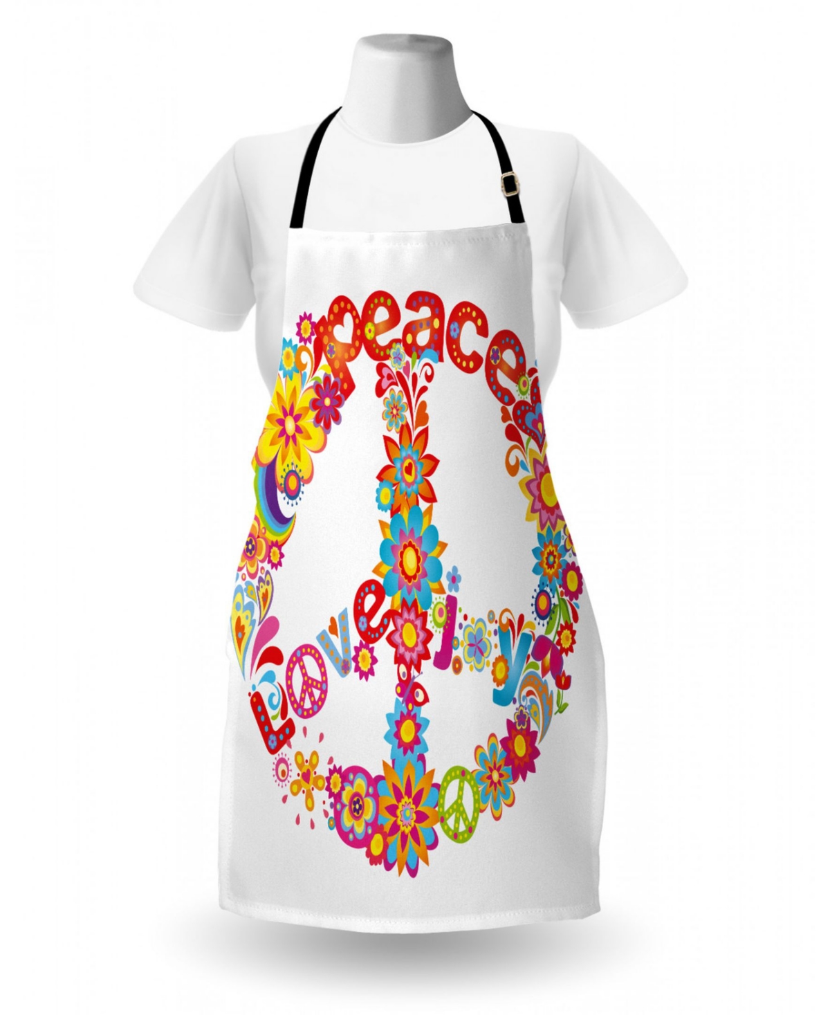 Ambesonne 70s Party Apron
