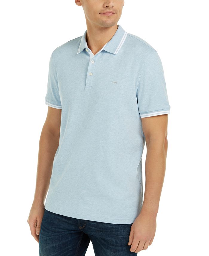 Michael kors men's liquid on sale cotton greenwich polo shirt