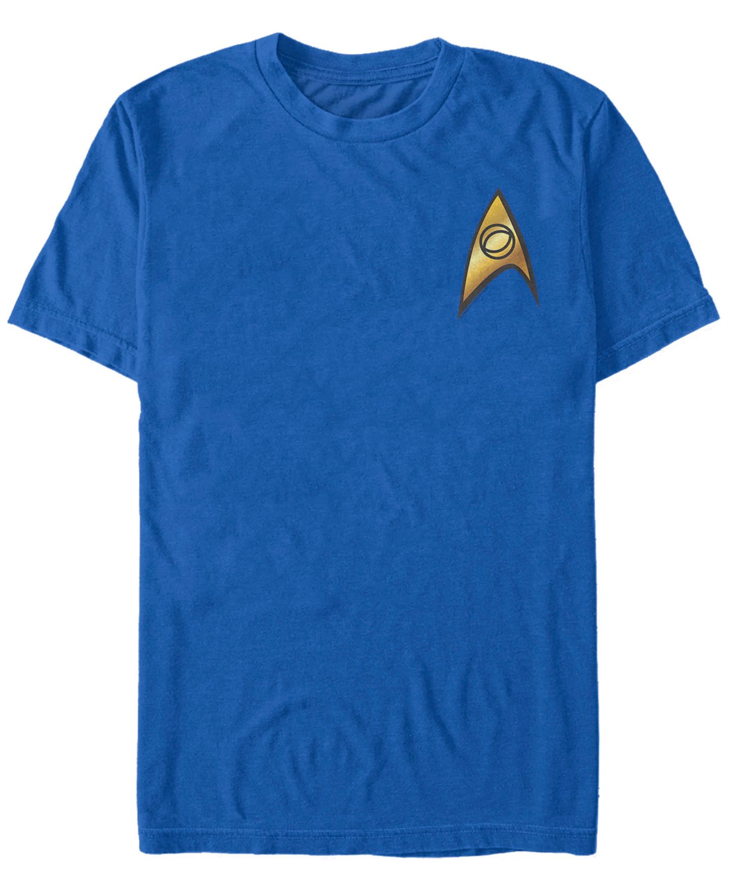 Мужская футболка Fifth Sun Star Trek The Original Series Science Starfleet Insignia Short Sleeve, цвет: Королевский синий — фото 2