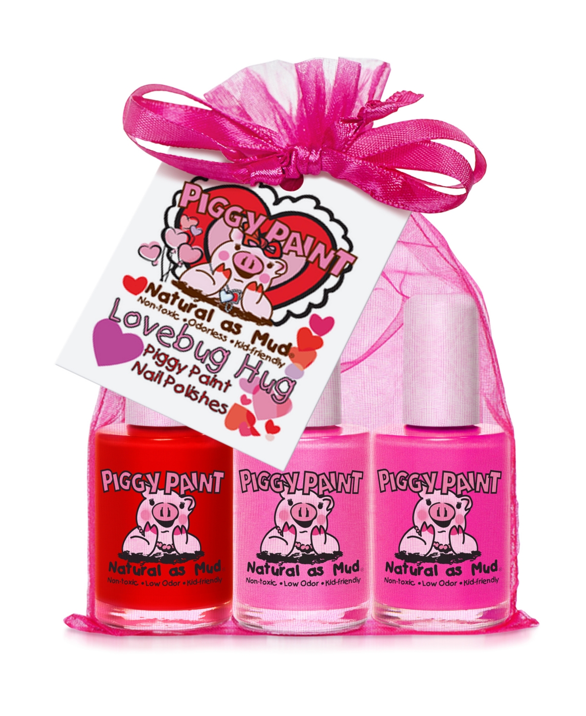 UPC 816884010017 product image for Piggy Paint Lovebug Hug Nail Polish | upcitemdb.com