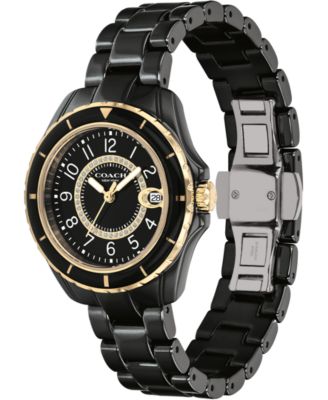 Women's Preston Black Ceramic Bracelet Watch 32mm