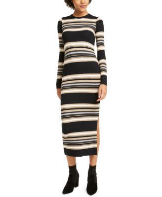 french connection striped sweater dress