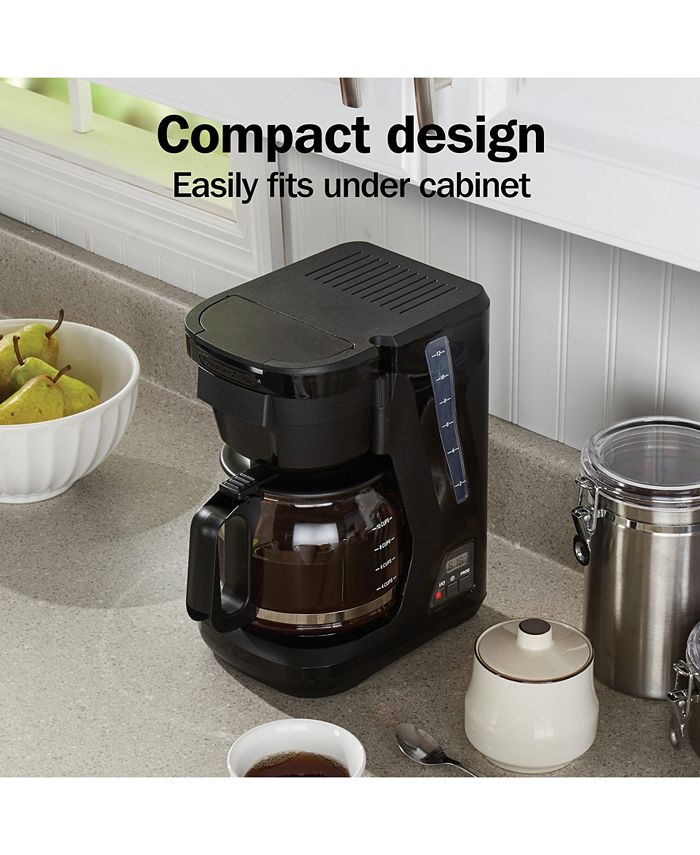 Hamilton Beach Proctor Silex 12 Cup Compact Programmable Coffee Maker Macy's