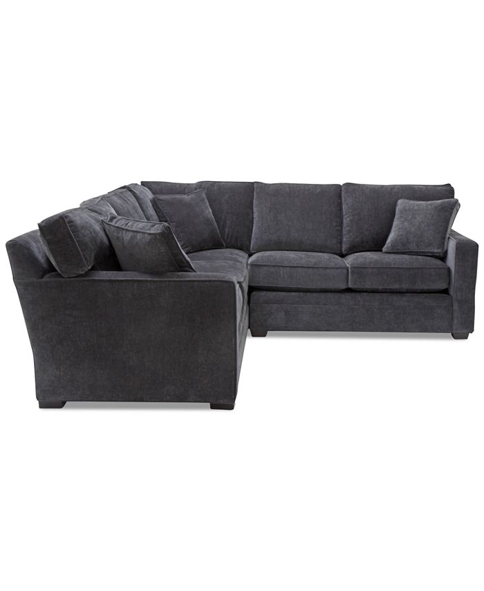 Furniture - Brekton 2-Pc. Fabric Sofa Return
