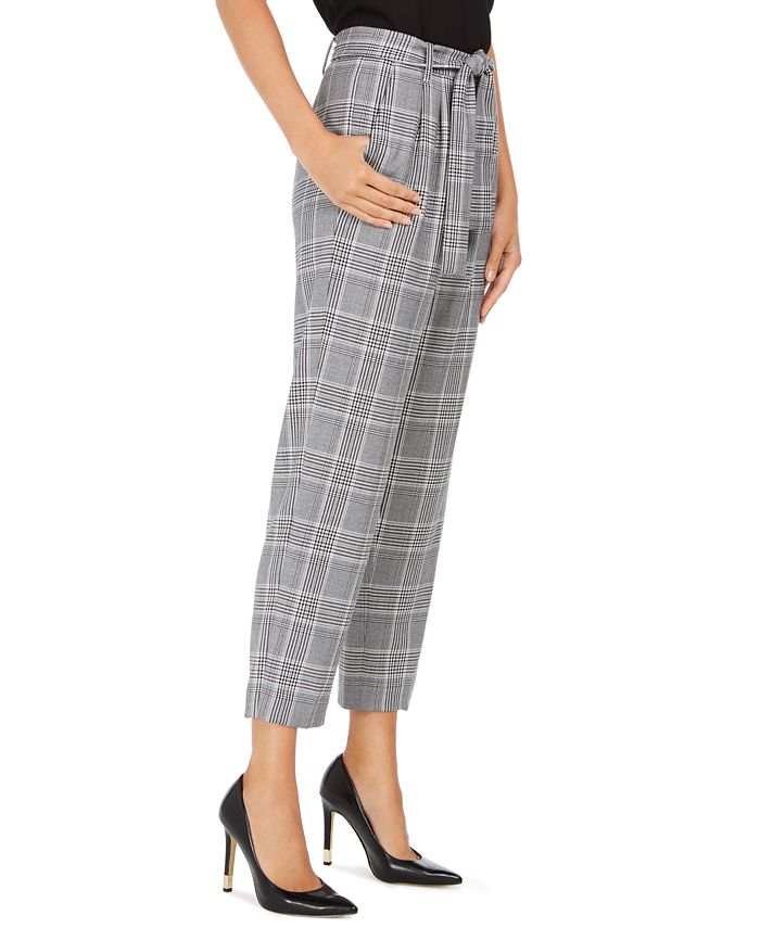 calvin klein plaid pants