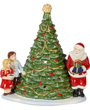 Shop Villeroy & Boch Santa On Tree Lantern In Multi