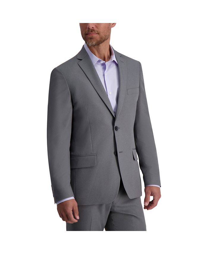 Louis Raphael Stretch Heather Skinny Fit Suit Separate Jacket - Macy's
