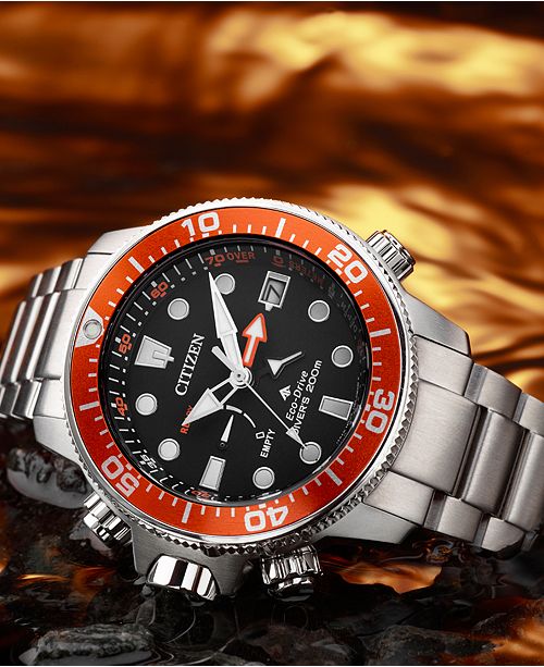 citizen men's eco drive promaster aqualand watch