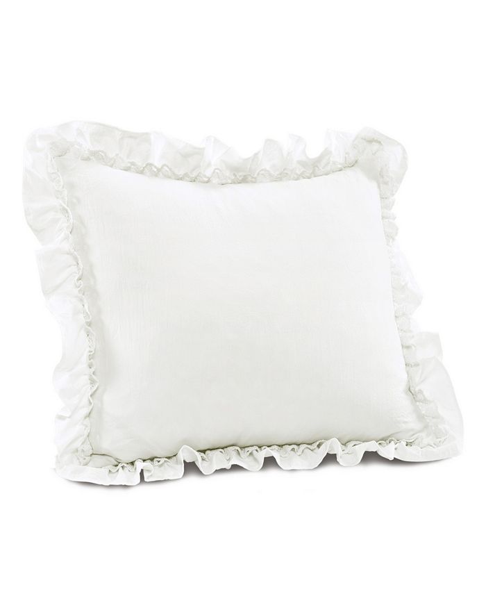 Lush Décor - Ella Ruffle Lace 2-Piece Twin XL Comforter Set