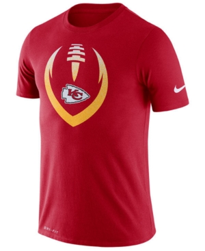 Nike Men's Kansas City Chiefs Dri-Fit Cotton Modern Icon T-Shirt