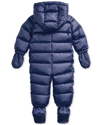 Polo Ralph Lauren Quilted Down Snowsuit Baby Boy, Created for Macy's &  Reviews - Coats & Jackets - Kids - Macy's