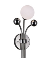 Cwi Lighting Element 1 Light Wall Light - Chrome