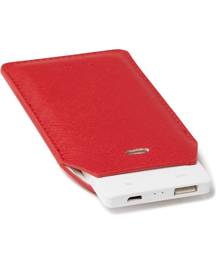 CALPAK Faux Leather Power Charging Luggage Tag Macy's