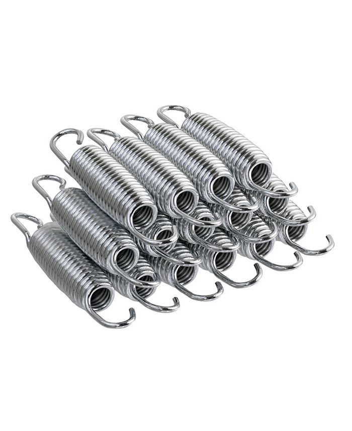 Upperbounce 5" Trampoline Springs, heavy-duty galvanized, Set of 15 ...