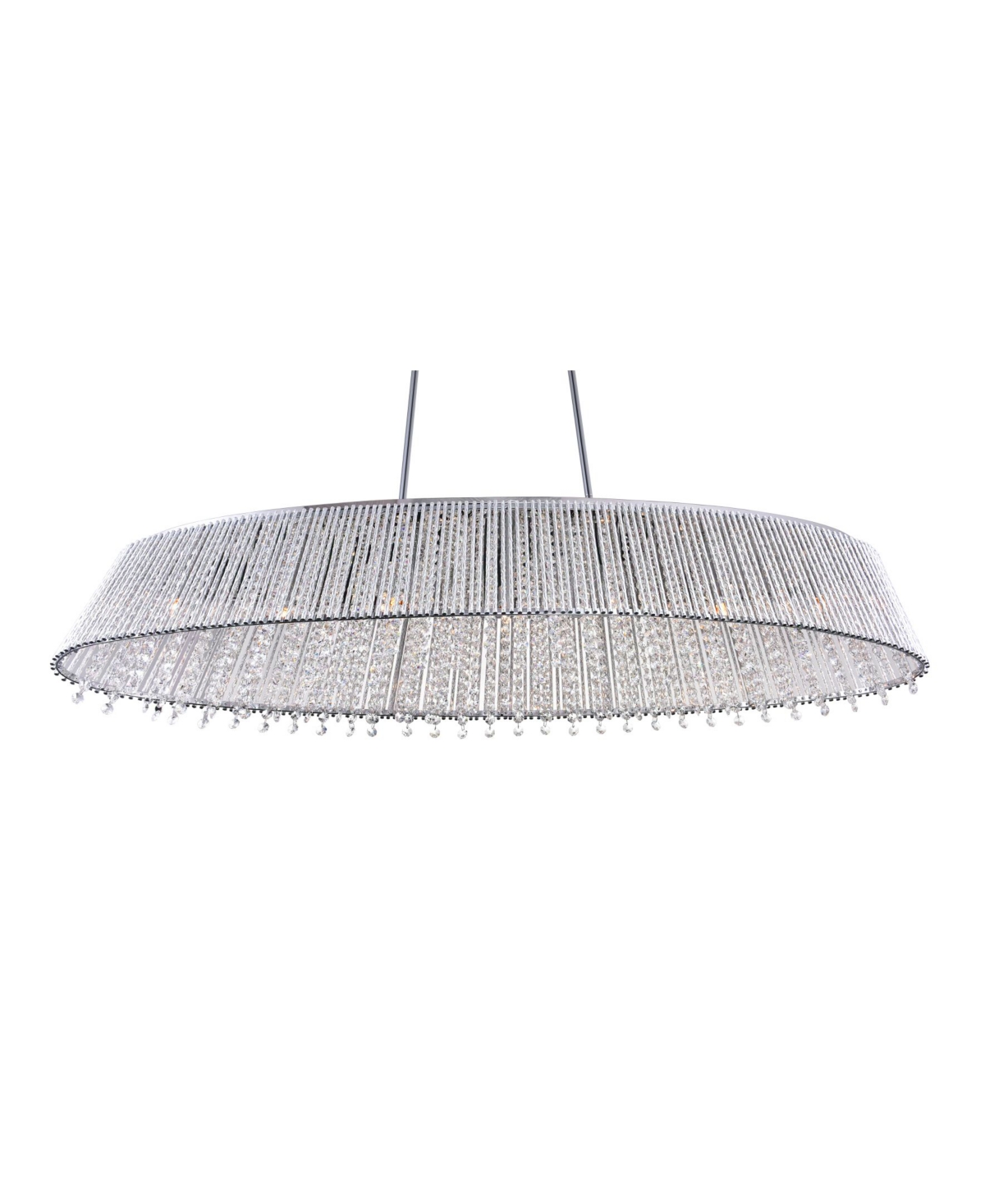 Shop Cwi Lighting Claire 7 Light Chandelier In Chrome