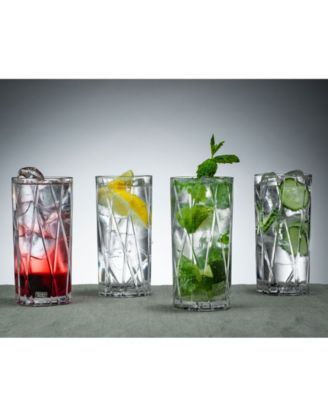 City Highball Glasses, Set of 4