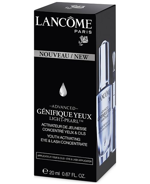 Lancome Advanced Genifique Yeux Light Pearl Eye Lash Concentrate Serum For Anti Aging And Eyelash Growth 0 67 Oz Reviews Skin Care Beauty Macy S