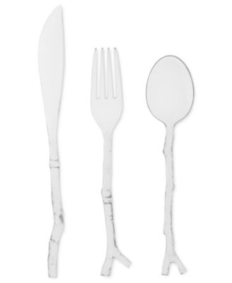 Michael Aram - MADHOUSE by  Clear Twig 12-Piece Flatware Set