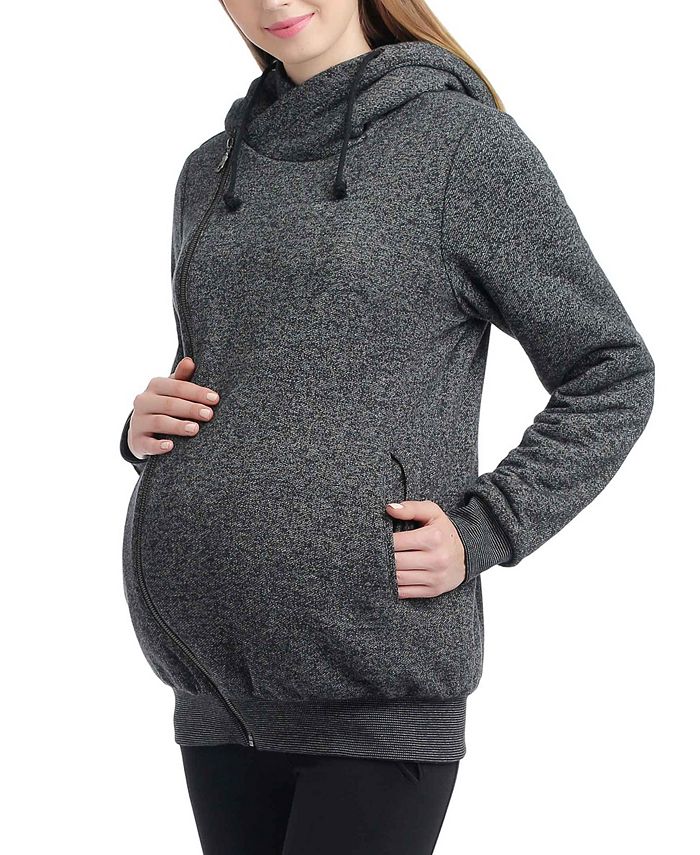 kimi + kai Kenzie Zip Maternity Hoodie Macy's