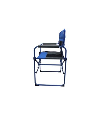 Outdoor Spectator Heavy Duty Ultra Portable Folding Director Mesh Camp Chair