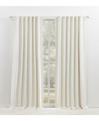 Waller Silver Total Blackout, Back Tab and Rod Pocket Singel Curtain Panel