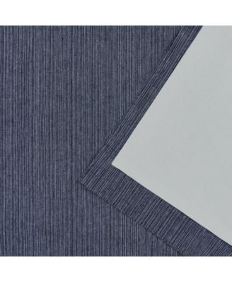 Sallie Total Blackout, Back Tab and Rod Pocket Single Curtain Panel