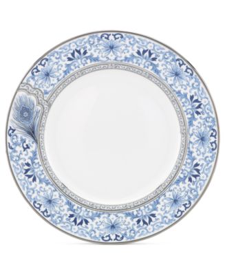 Marchesa by Lenox Dinnerware, Sapphire Plume Dinner Plate Macy's