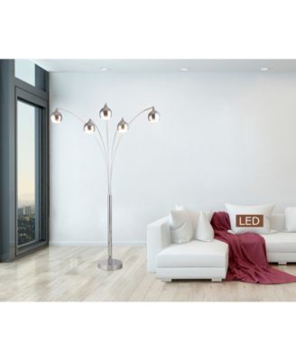 Amore 86" LED Arched Floor Lamp with Dimmer, 5000 Lumens