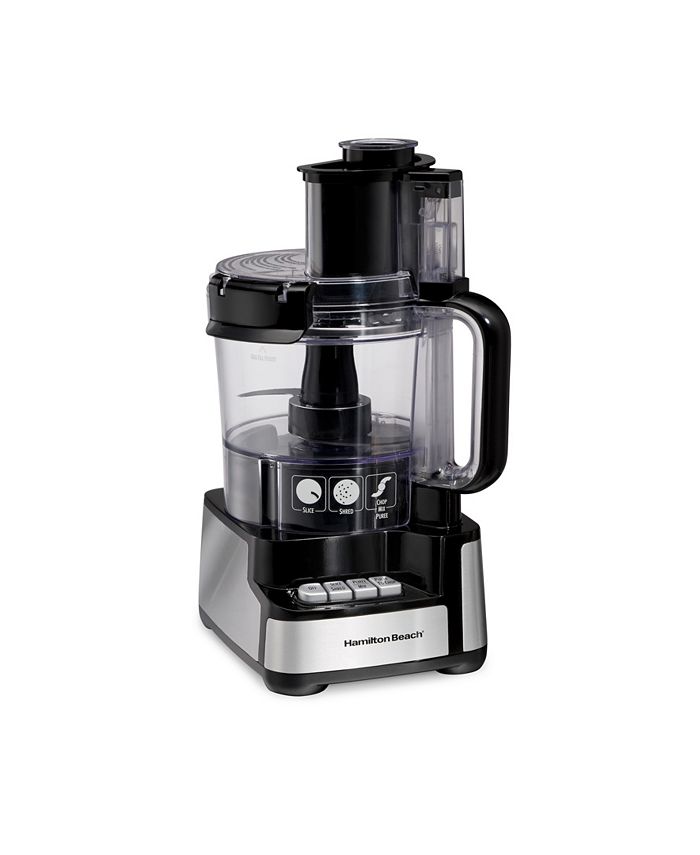 Hamilton Beach 12 Cup Stack & Snap Food Processor Macy's