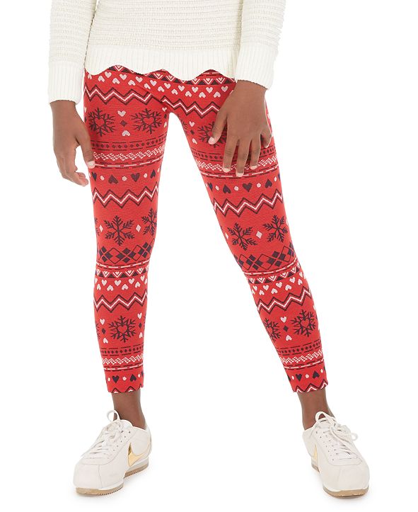 Epic Threads Big Girls Fairisle Cable Knit Leggings, Created for Macy&#39;s & Reviews - Leggings ...