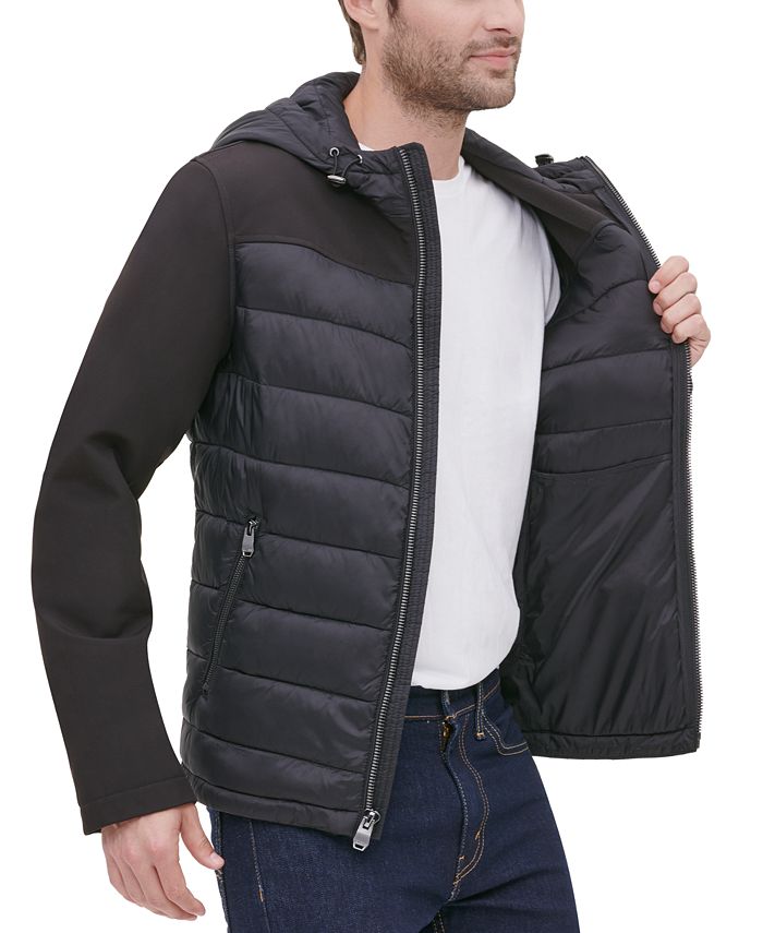 guess mens puffer coat