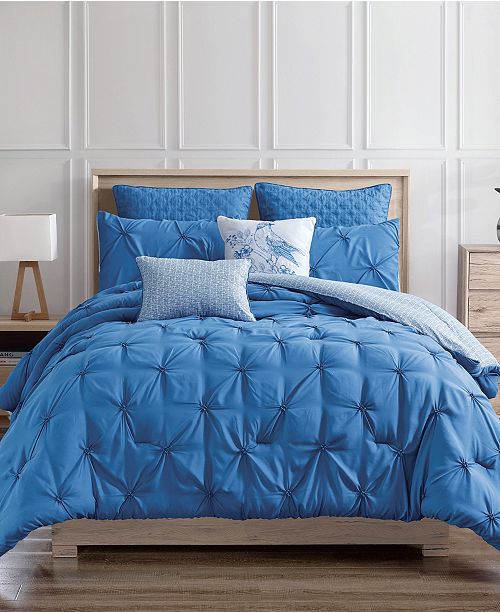 Olivia Gray Olympia 7 Piece Reversible Queen Comforter Set