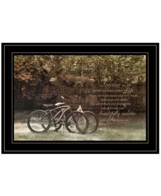 Journey Together by Robin-Lee Vieira, Ready to hang Framed Print, Black Frame, 21" x 15"