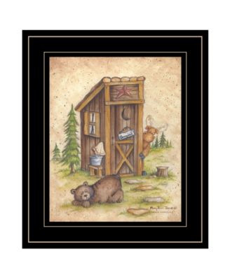 Still Waiting by Mary Ann June, Ready to hang Framed Print, Black Frame, 11" x 13"