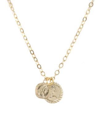 michael kors coin necklace