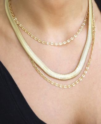 Supreme Mixed Chain Gold Layered Necklace