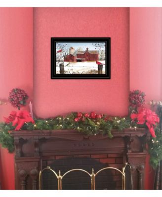 Winter Days by Billy Jacobs, Ready to hang Framed Print, Black Frame, 15" x 11"