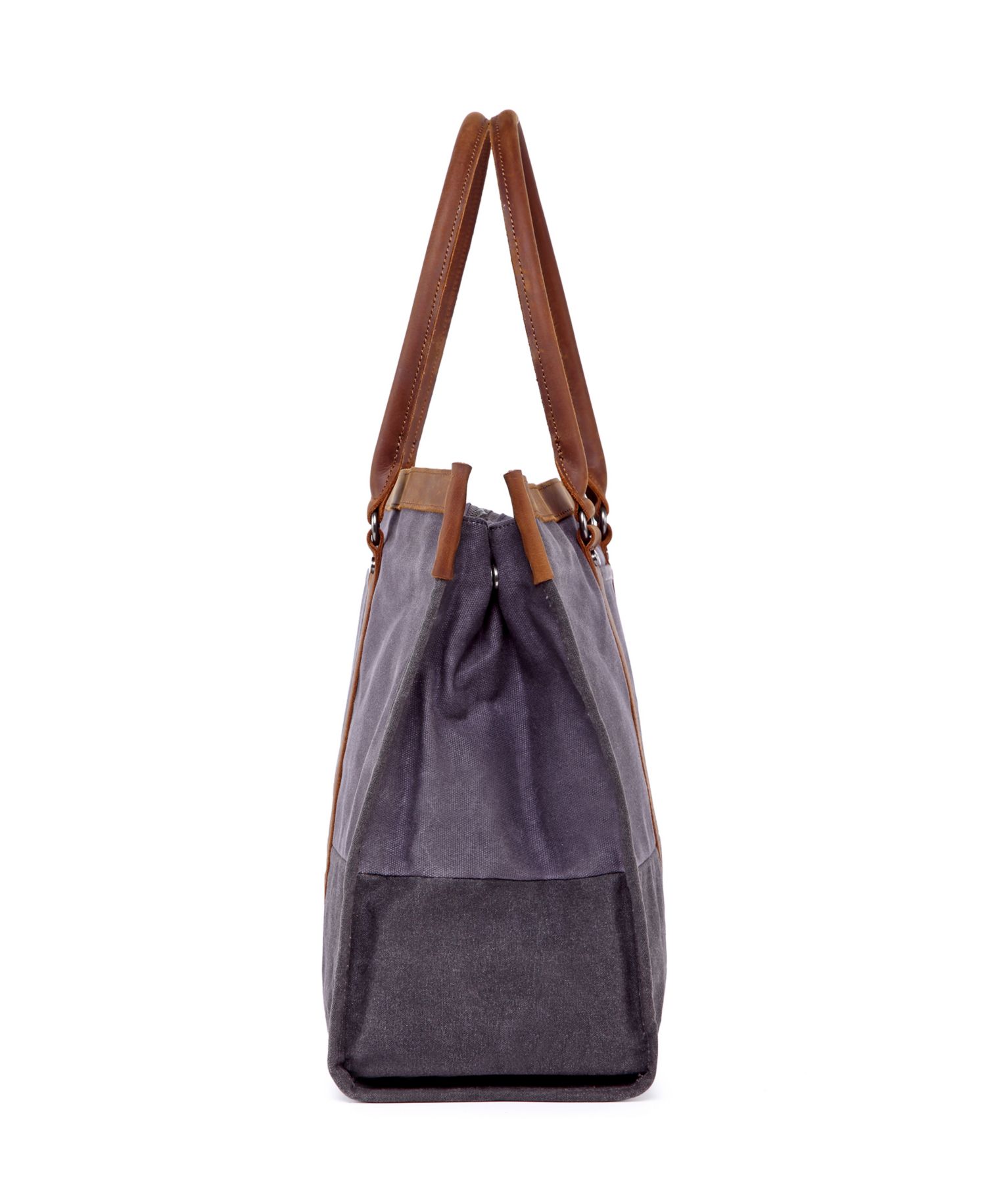 Stone Creek Waxed Canvas Tote Bag