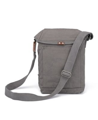 Forest Canvas Flap Crossbody Bag
