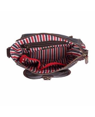 Dolphin Canvas Crossbody Bag